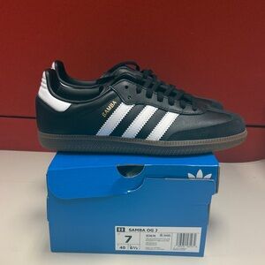 Adidas Samba OG Black and White Shoes us 7